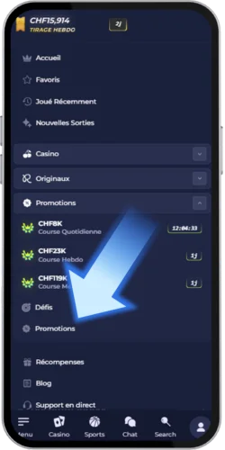 Réclamez votre bonus