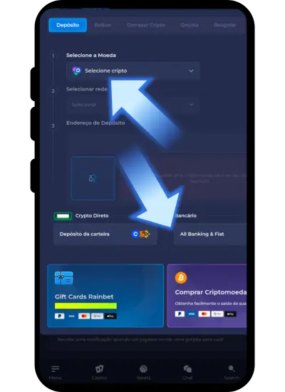 Adicionar fundos
