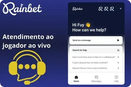 Recurso de palpites da Rainbets