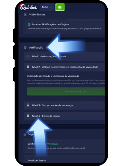 Verifique a sua identidade
