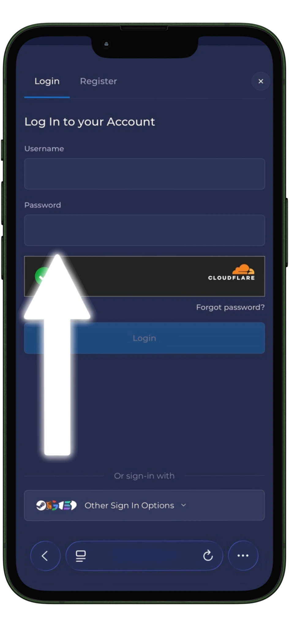 Enter your password
