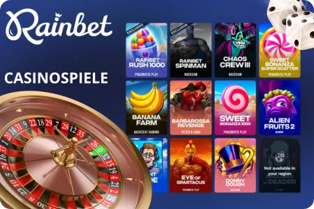Rainbet Casino-Spiele