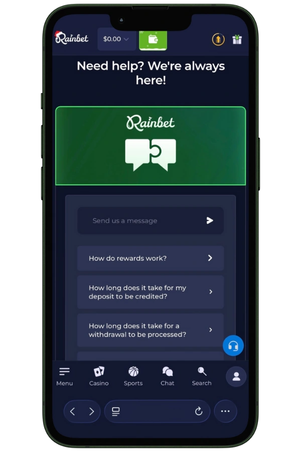 rainbet casino login