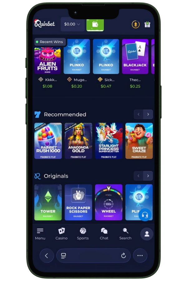 rainbet accounts