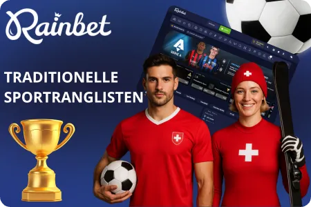 Rainbet com Klassische Sport-Ranglisten
